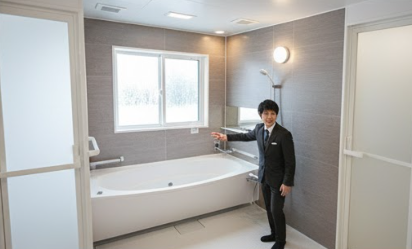 積水ハウスのお風呂メンテナンスやリフォームに関するイメージ