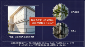汚れを落としたい一心での誤った清掃が、積水ハウスの最高峰の外壁に致命傷を与え、寿命を縮めるリスクについての解説